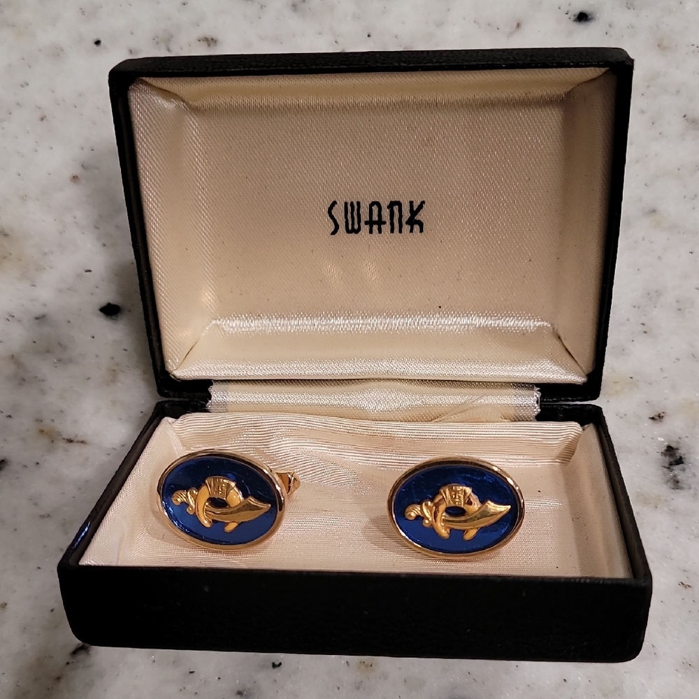 Swank Vintage Cufflinks NOS In Box